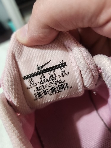Kid's Nike Air Zoom Pegasus 35 (GS) Shoes Pink AH3481-600 Size 6y EUR38.5 - Picture 9 of 9