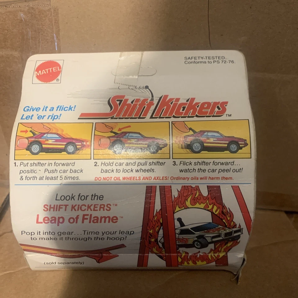 Mattel Hot Wheels SHIFT KICKERS Red Wind Sprinter RARO en caja muy buen estado Foto 3 de 4