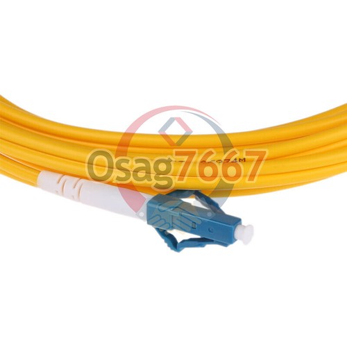 Cordon patch fibre 5 mètres Simplex SC/APC vers LC/UPC SM monomode 9/125 - Photo 12/12