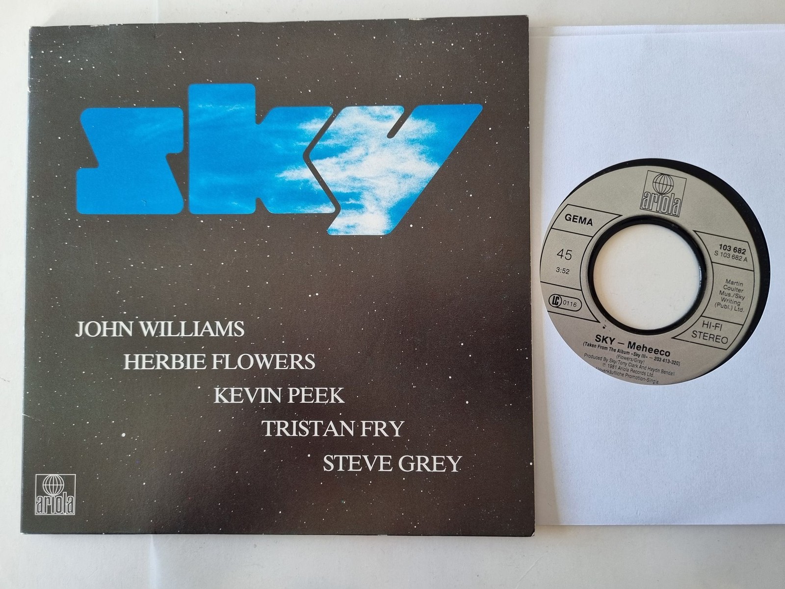 Sky - Meheeco / Toccata 7'' Vinyl Germany