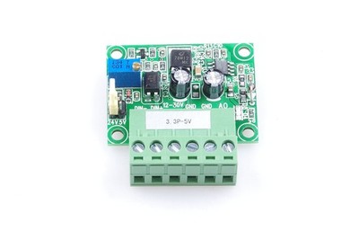 3.3V 0-100% PWM to 0-5V Conversion Module Digital to Analog Module PLC Indust...