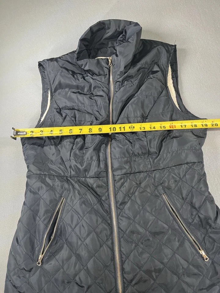 Женский пуховик Ci Sono верхняя одежда жилет темно-синий размер XL - Изображение 4 из 4