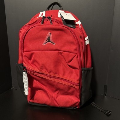 Nike Jordan Air Patrol Backpack Red Black (29L) MA0924-R78 Laptop Sleeve NWT