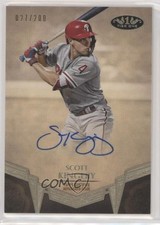 2019 Topps Tier One Break Out 27/200 Scott Kingery #BA-SK Auto 08jk