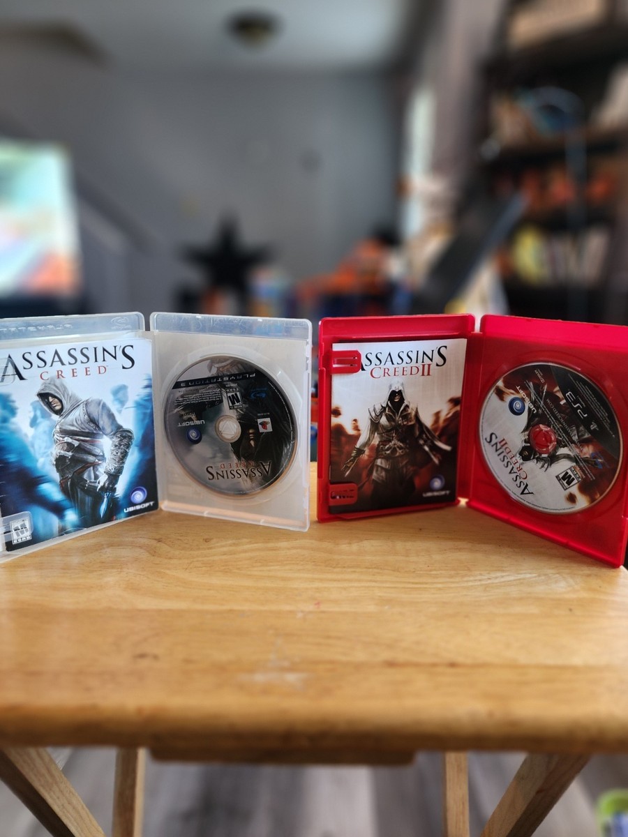 Assassin's Creed 1 & 2 Bundle PlayStation 3, PS3 Complete w