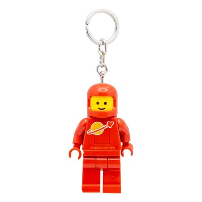 LEGO Leucht Schlüsselanhänger Astronaut rot Freude Spielzeug (IT)