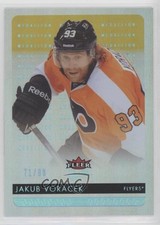 2014-15 Fleer Ultra Platinum Medallion 71/99 Jakub Voracek #132 1fd