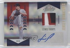 2020 Panini Absolute Jersey Signatures Red 2/49 Lewis Thorpe #AJS-LT Auto 0jl3