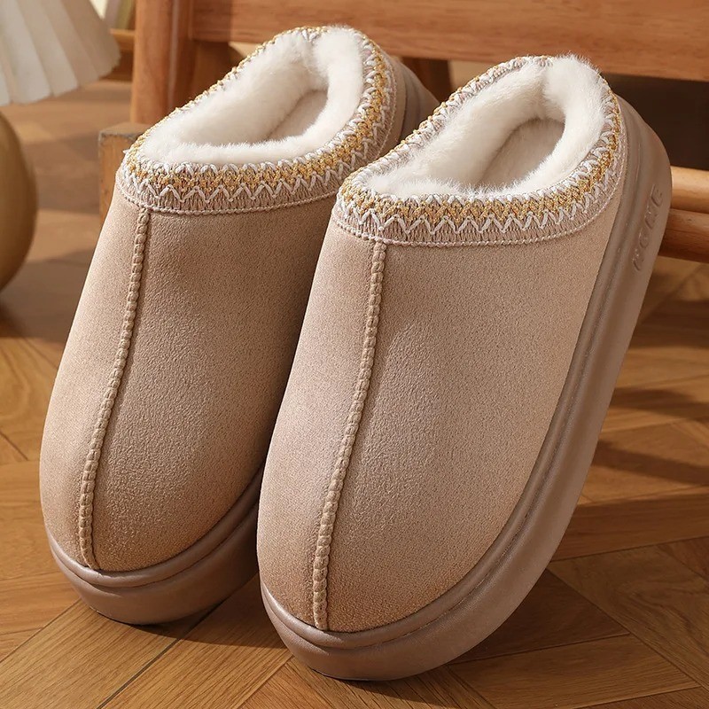 For Men & Women &ndash; Cozy Non-slip Indoor House Shoes
