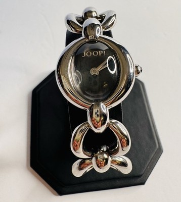 Joop Watch Stainless Steel Wristwatch Women's Silver Tone Swiss Quartz Works