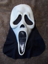 Ghost Face Gen 2 Mask Bib Fun World Div Scream Stalker Vintage Halloween