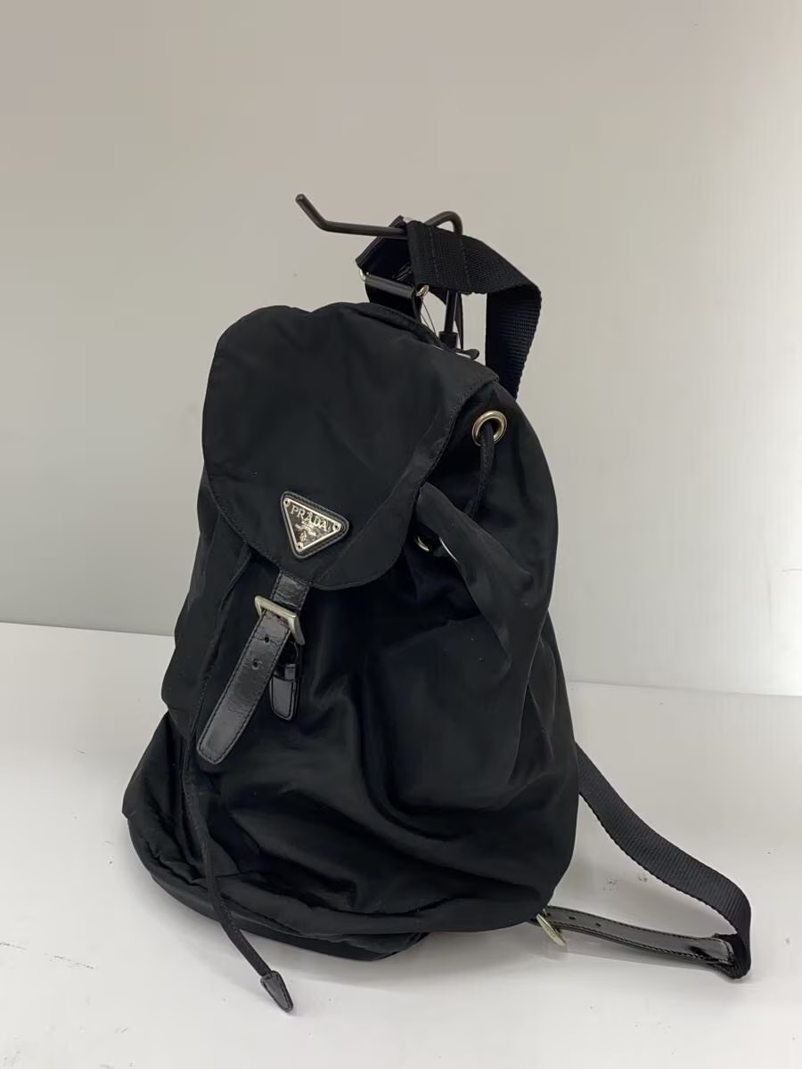 PRADA Backpack -- Black Plain - image 2