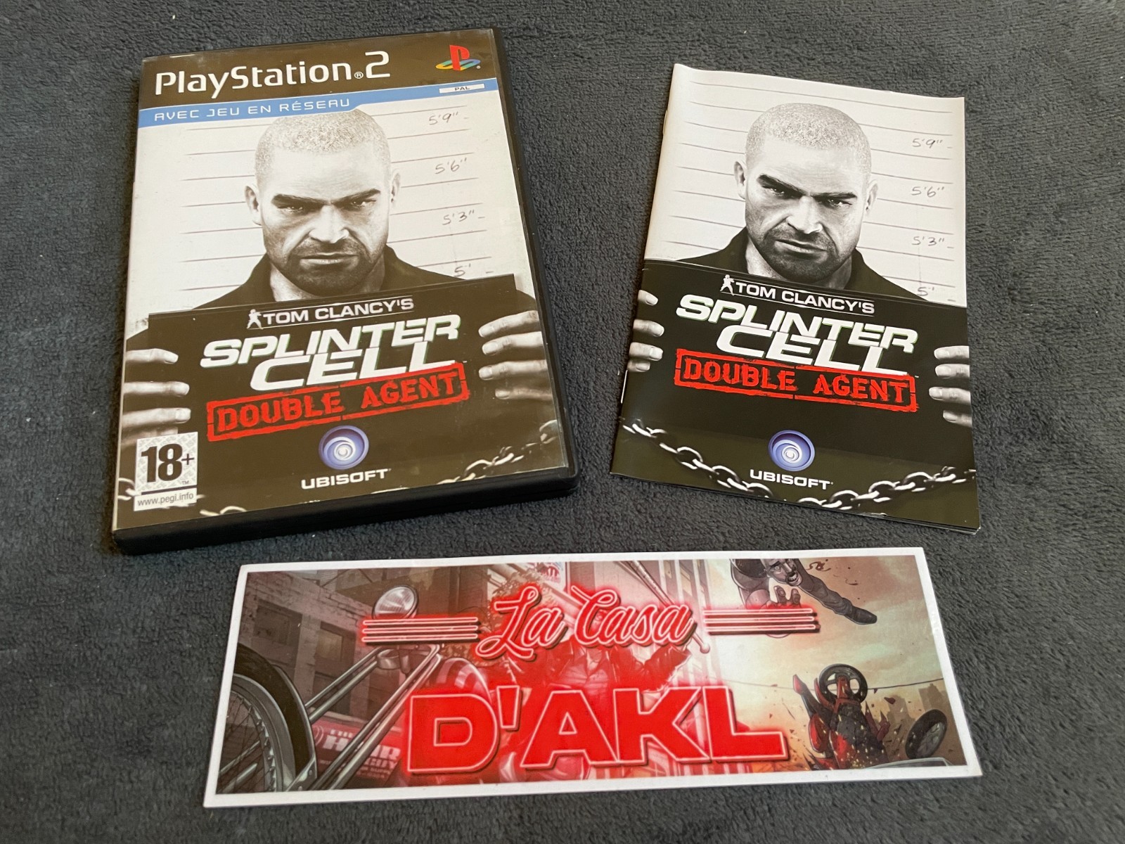 Tom Clancy’s Splinter Cell Double Agent complet sur Playstation 2 PS2 FR TBE
