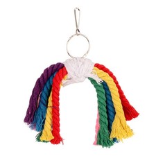 Parrot Shredding Toys Hanging String Chewing Bird Supplies Ropes for Cages
