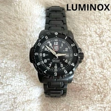 Luminox F-117 Nighthawk 6400 Series Stainless Steel Watch Used