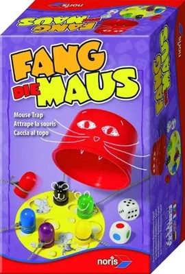 Fang die Maus | Ein turbulent schnelles Reaktionsspiel für 2-6 Mäuse ab 4 Jahren