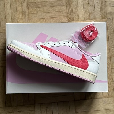 Nike x Travis Scott Air Jordan 1 Retro Low OG SP | EU 45 | US 11 | tropical pink