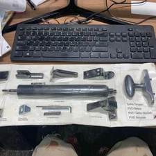 Marvin Ultimate Swinging Screen Door Egg Knob  & closer kit - Bronze