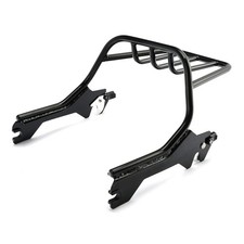 Gloss Black 2 Up Luggage Rack for Harley Softail Fat Boy Breakout 114 2018 2025
