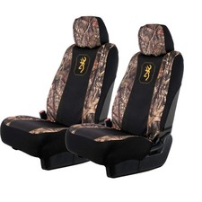 Browning Universal Front And Bench Seat Covers Water Resistant For Car Truc...