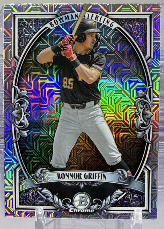 2026 Bowman Mega Box Konnor Griffin #BST-7 Sterling Chrome Mojo Refractor