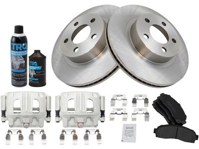 Front Brake Pad Rotor and Caliper Set fits Explorer Sport 2001-2002 4WD 27CZJW