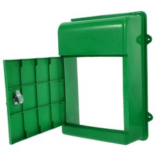 Lock Box with Boxes Wall Mounted Outdoor Lockable Mailbox Post