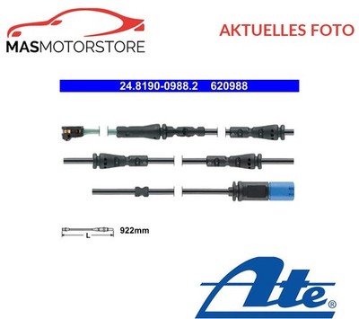 WARNKONTAKTKABEL VERSCHLEIßWARNKONTAKT HINTEN ATE 248190-09882 A FÜR BMW 5,7,8