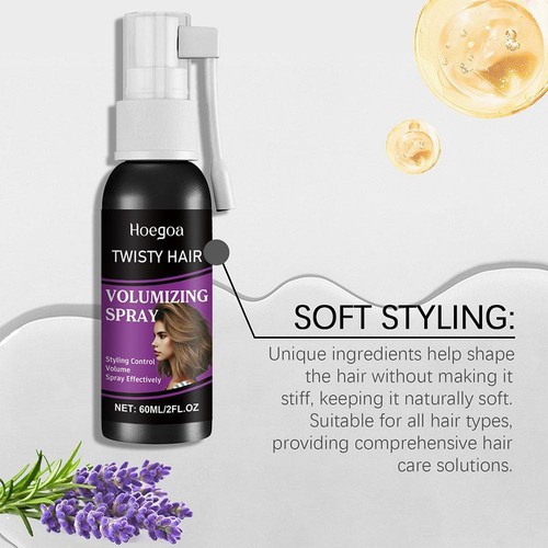 Hair Curling Powder Hair Volumizing Powder with Adjustable Spray, Control I5S5 - Picture 6 of 14