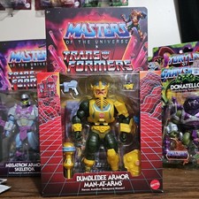 Masters of the Universe X Transformers Bumblebee Armor Man-At-Arms Unpunched