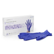 McKesson Confiderm Nitrile Exam Glove -  100 per Box