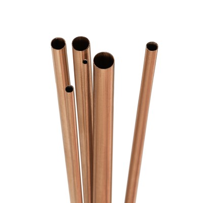 2mm 3mm 4mm 5mm 6mm 7mm OD Copper Tube Seamless Round Pipe Tubing 6 pcs