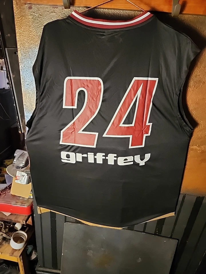 Seattle Mariners Griffey Jr #24 Sleeveless Jersey Size XL Turn Back Time Tanktop - Image 2 of 3