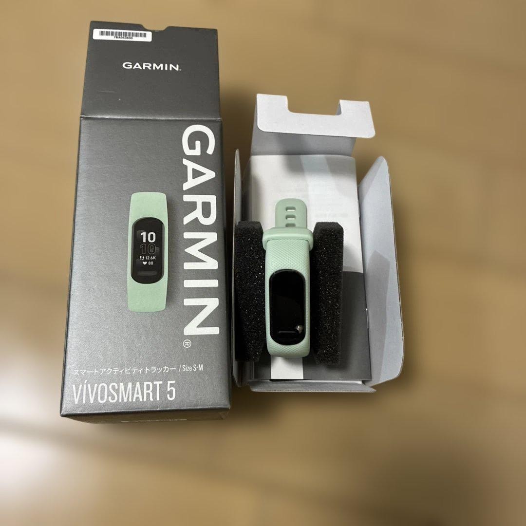 Garmin Vivosmart 5 Mint Green S/M Fitness Tracker - Pre-Owned