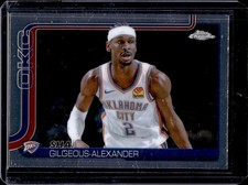 2025-26 Topps Chrome Shai Gilgeous-Alexander #141 Thunder