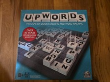 Upwords Stack Up Board Game 3D Scrabble Complete Set 2022