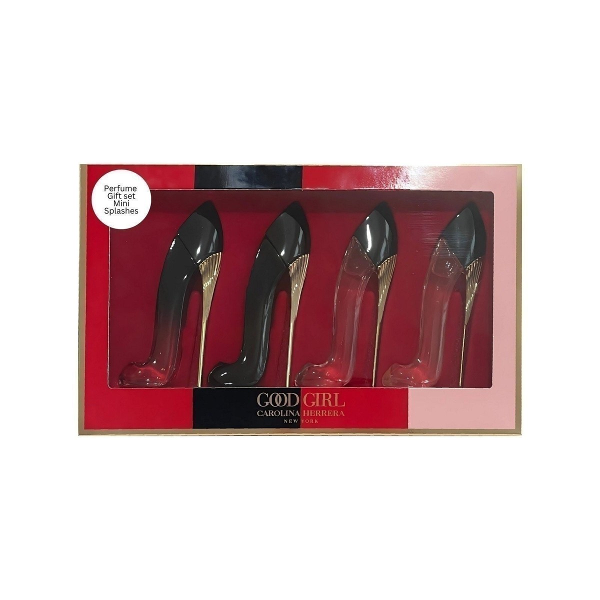 Carolina Herrera 4x7mL EDP Mini Set – Good Girl Blush + Very Good