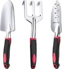 Garden Tool Set 3 Pieces Aluminum Heavy Duty Gardening Kit Including Hand Shovel