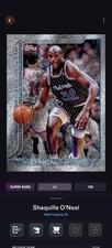 Topps NBA Collect DIGITAL Shaquille O'Neal Topps Flagship 26 Sandglitter SR