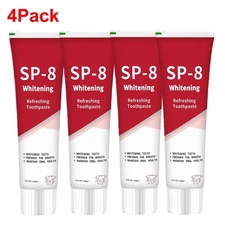 4pcs Sp 8 Pasta Dental Whitening Sp 8 Probiotic Toothpaste 100g 3.5 oz Oral Hth