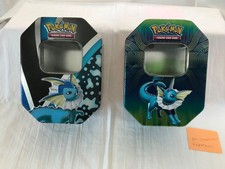 pokémon trading card game: eevee evolutions tin vaporeon v Amazon.com: Pokemon TCG: 2021 Fall Eevee Evolutions Vaporeon V Tin : Toys &  Games main image 0