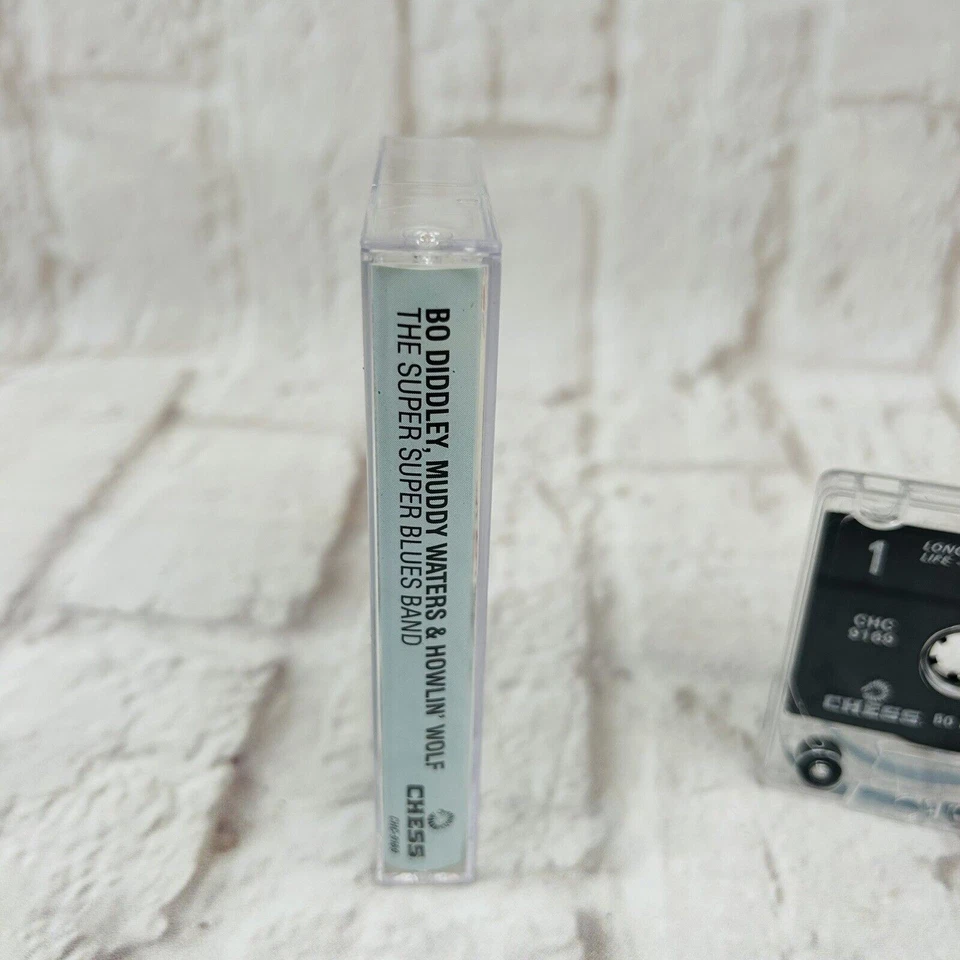 The Super Super Blues Band by Howlin' Wolf Muddy Waters Bo Diddley Cassette - Imagem 3 de 4