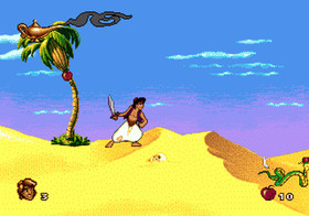 Disney's Aladdin - Sega Genesis Game