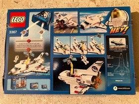 LEGO CITY Space Shuttle 3367 Complete Except for Minifigure