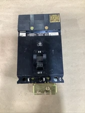 Square D FA36025 Circuit Breaker 25A 3P 600V 3PH FA I-Line 25 Amp 3 Pole Used