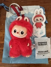 POP MART Labubu The Monsters Pin For Love Series Mini Vinyl Plush Doll Pendant X