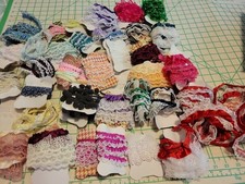 44 Yards VINTAGE RUFFLED AND Venice Lace Lot