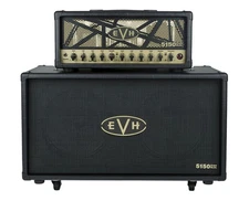 Used EVH 5150III EL34 212ST 2x12" Guitar Cabinet - Black