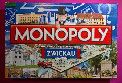 Hasbro Gaming MONOPOLY  ZWICKAU  ( Vollständig )
