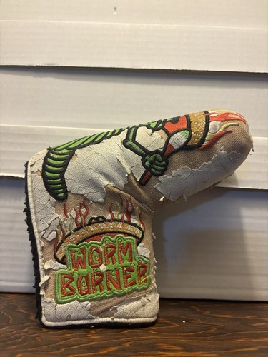 Scotty Cameron Worm Burner Blade Putter Headcover White Titleist Used Worn